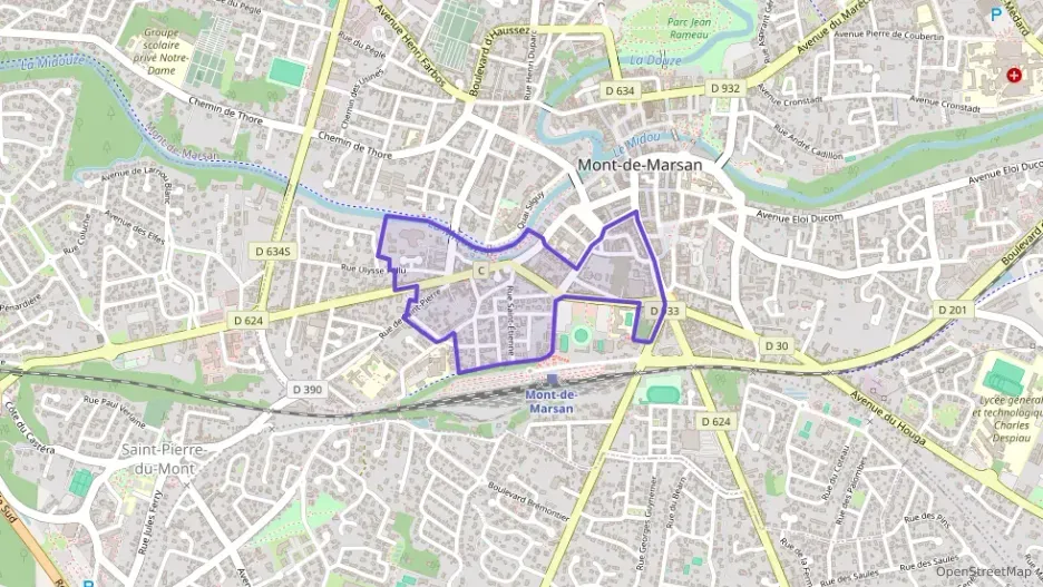 Maison 64 m² trois pièces à vendre à Mont-de-Marsan