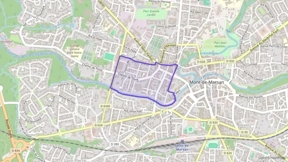 Maison 106 m² quatre pièces à vendre à Mont-de-Marsan