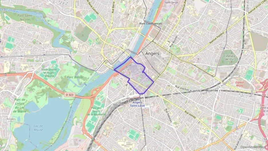 Maison 45 m² trois pièces à vendre à Angers