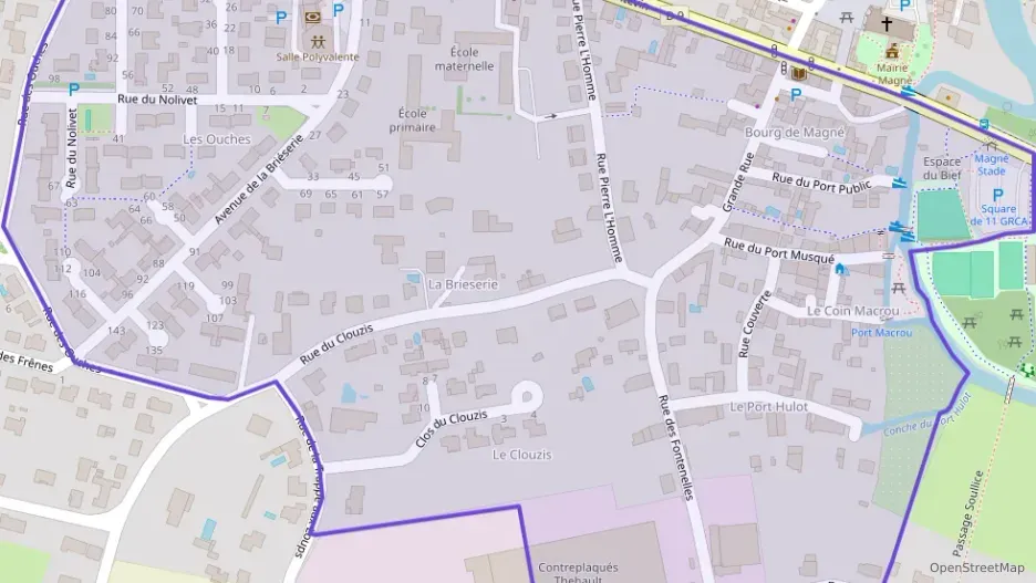 Maison 150 m² six pièces à vendre à Magné