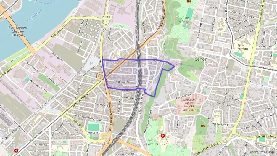 Maison 100 m² cinq pièces à vendre à Cenon Maison 100 m² cinq pièces à vendre à Cenon