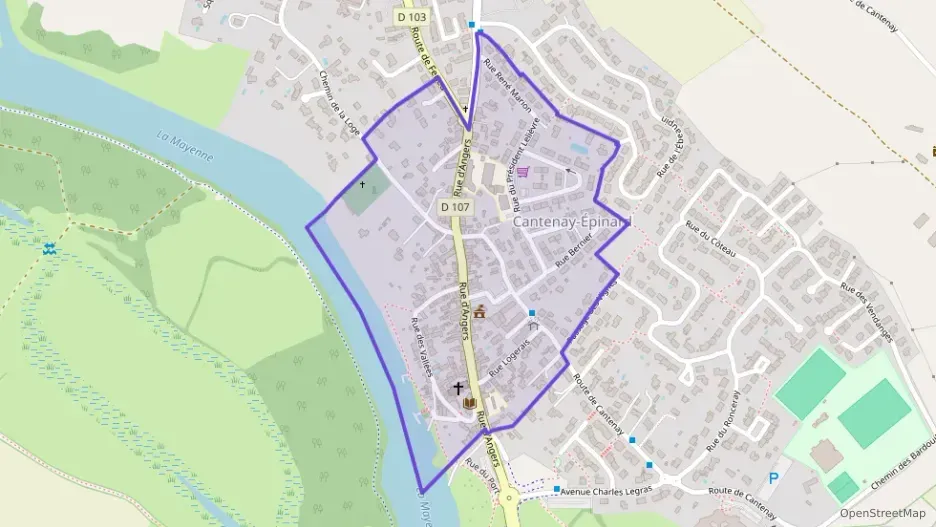 Maison 66 m² quatre pièces à vendre à Cantenay-Épinard