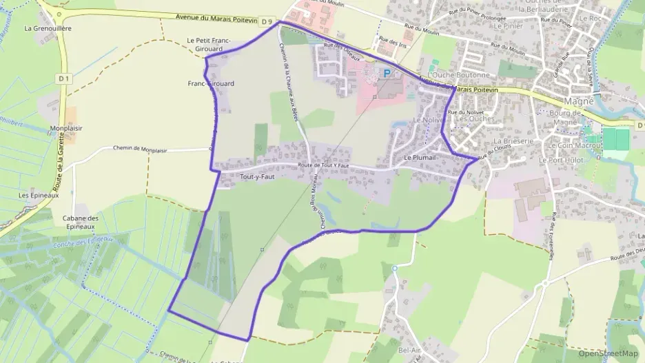 Maison 92 m² cinq pièces à vendre à Magné Maison 92 m² cinq pièces à vendre à Magné