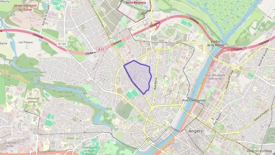 Maison 80 m² quatre pièces à vendre à Angers
