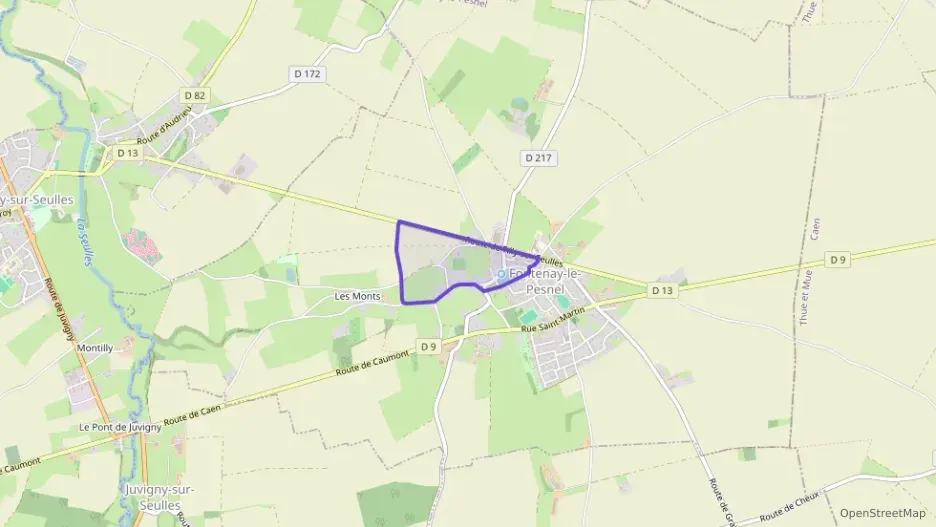 Maison 82 m² quatre pièces à vendre à Fontenay-le-Pesnel