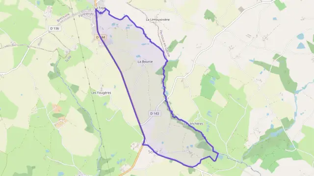 Maison 60 m² trois pièces à vendre à Scillé