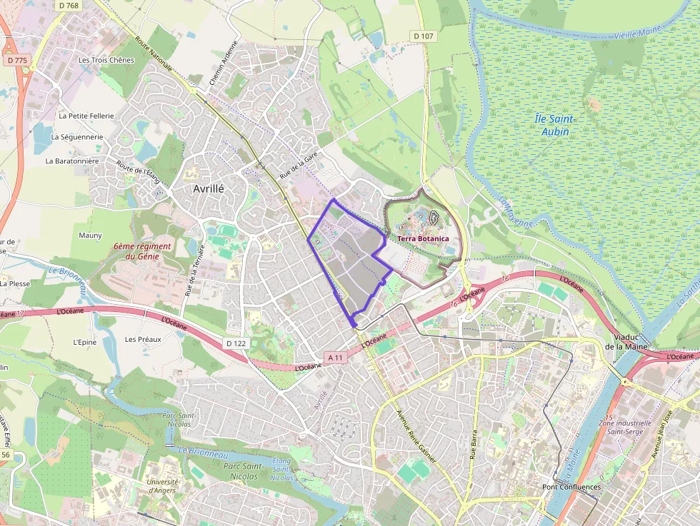 Maison 83 m² quatre pièces à vendre à Avrillé