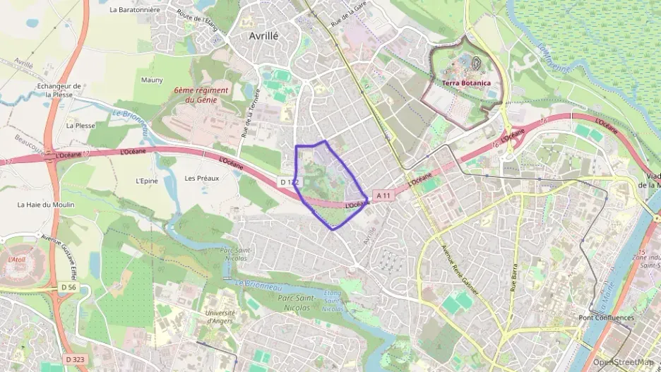 Maison 72 m² quatre pièces à vendre à Avrillé