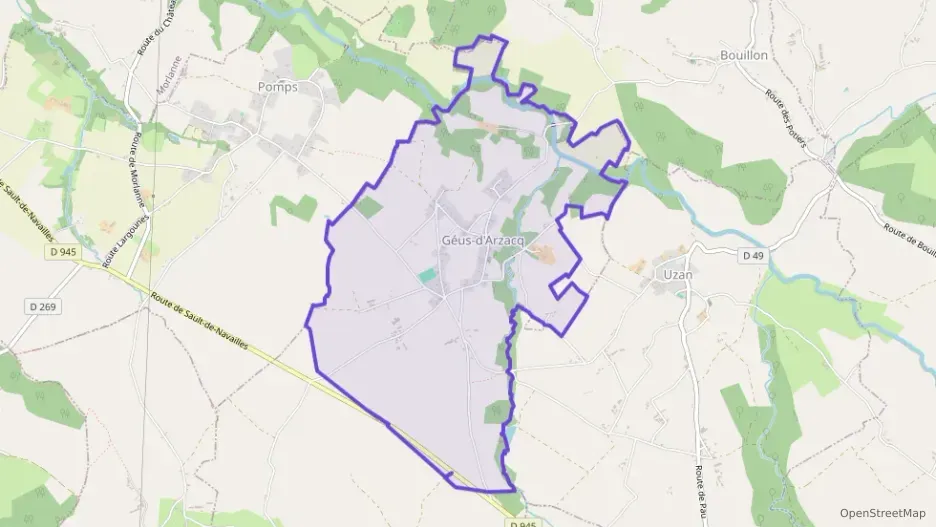 Maison 54 m² trois pièces à vendre à Géus-d`Arzacq Maison 54 m² trois pièces à vendre à Géus-d`Arzacq