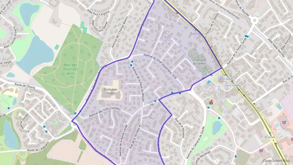 Maison 55 m² trois pièces à vendre à Avrillé