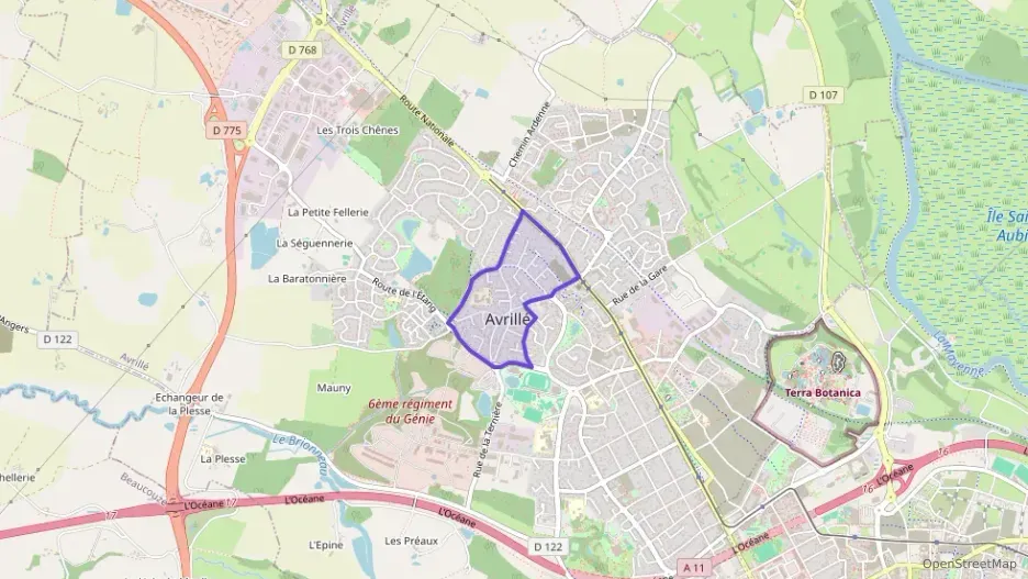 Maison 55 m² trois pièces à vendre à Avrillé