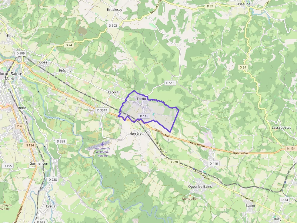 Maison 54 m² deux pieces à vendre à Escou