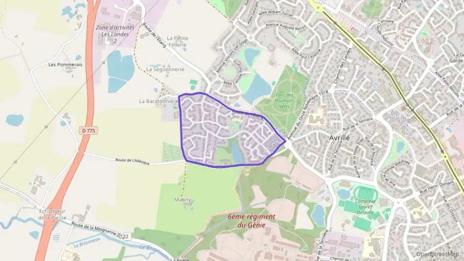 Maison 100 m² cinq pièces à vendre à Avrillé Maison 100 m² cinq pièces à vendre à Avrillé