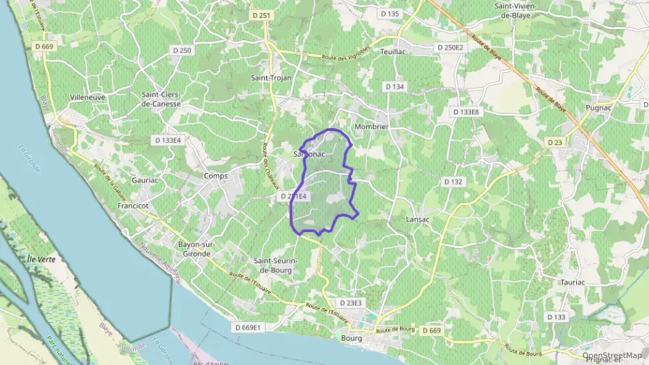 Maison 90 m² trois pièces à vendre à Samonac