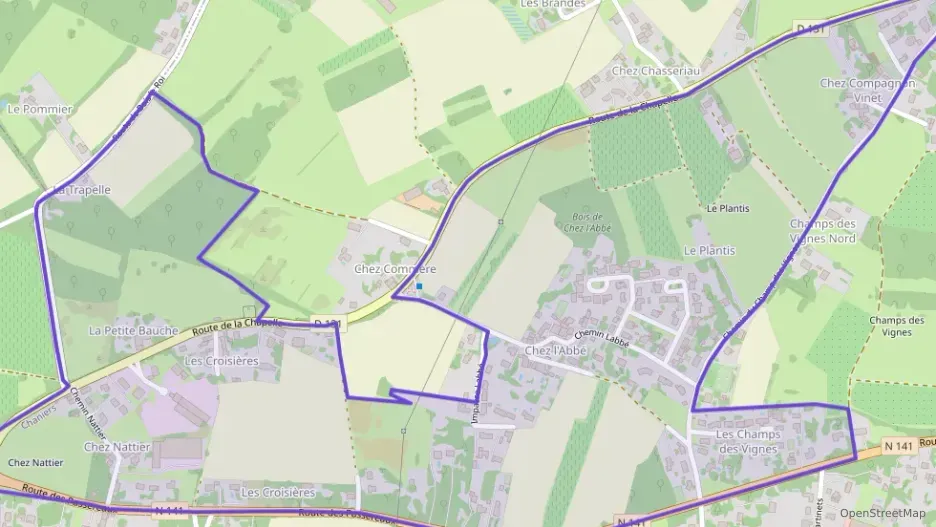 Maison 90 m² quatre pièces à vendre à Chaniers