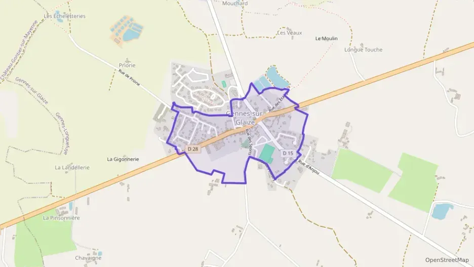 Maison 139 m² six pièces à vendre à Gennes-Longuefuye Maison 139 m² six pièces à vendre à Gennes-Longuefuye