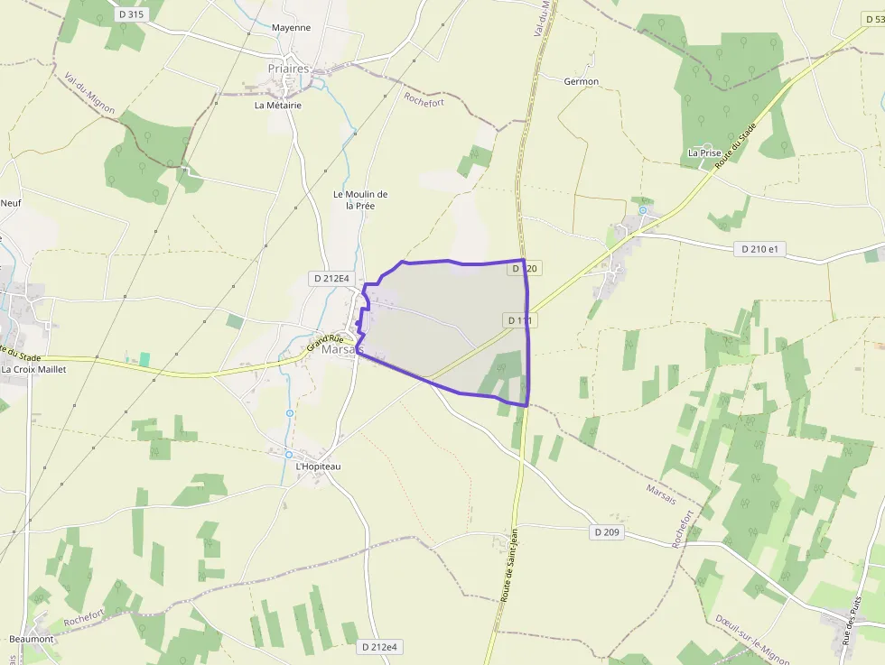 Maison 108 m² trois pièces à vendre à Marsais