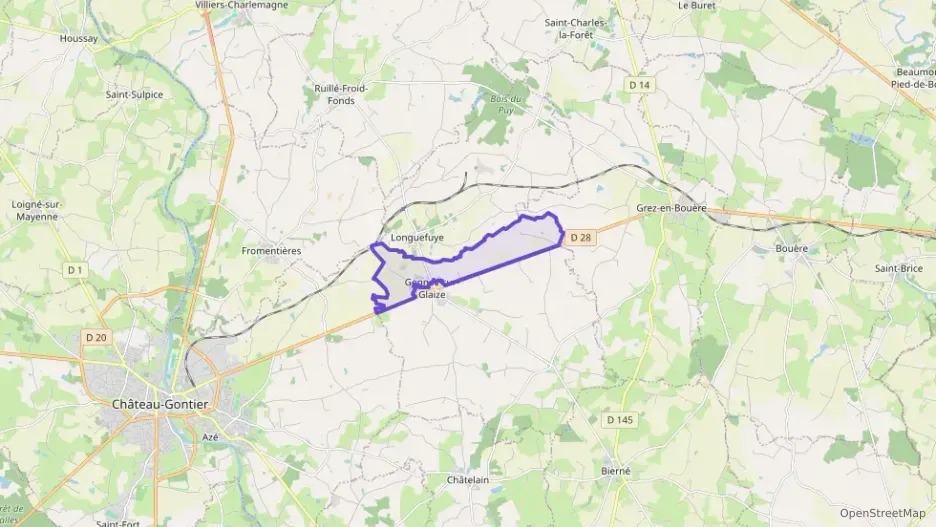 Maison 117 m² cinq pièces à vendre à Gennes-Longuefuye