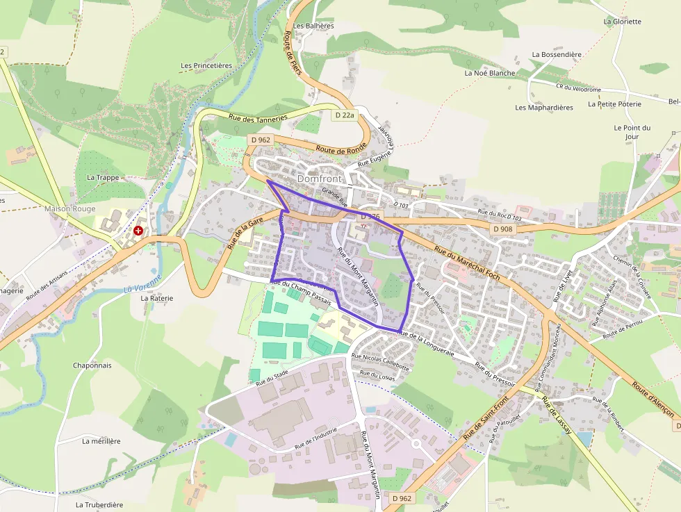 Maison 88 m² quatre pièces à vendre à Domfront en Poiraie