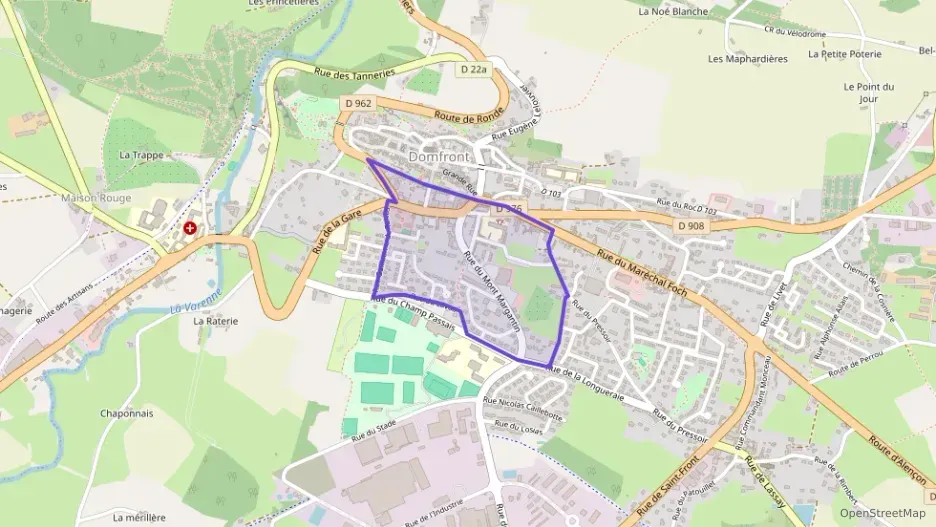 Maison 88 m² quatre pièces à vendre à Domfront en Poiraie Maison 88 m² quatre pièces à vendre à Domfront en Poiraie