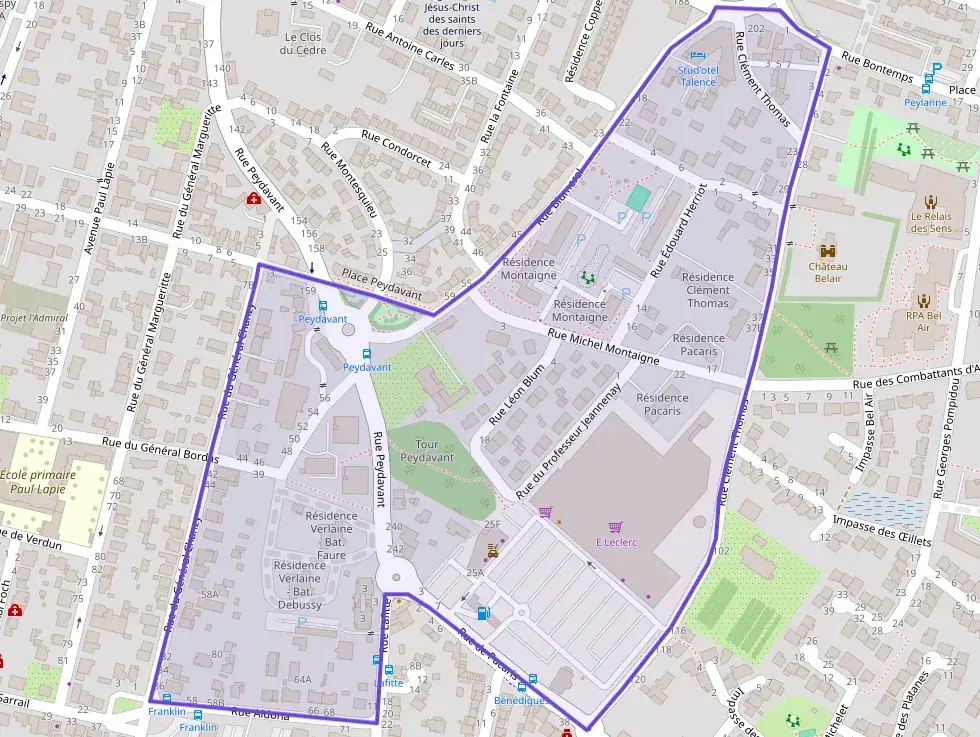 Maison 81 m² quatre pièces à vendre à Talence