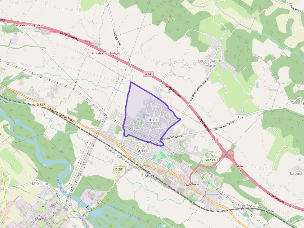 Maison 90 m² trois pièces à vendre à Artix