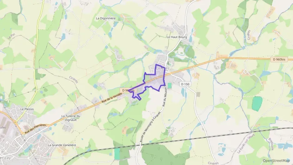 Maison 86 m² quatre pièces à vendre à Cirières Maison 86 m² quatre pièces à vendre à Cirières