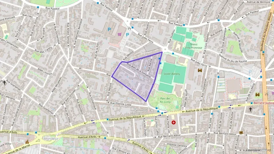 Maison 100 m² quatre pièces à vendre à Bordeaux Maison 100 m² quatre pièces à vendre à Bordeaux