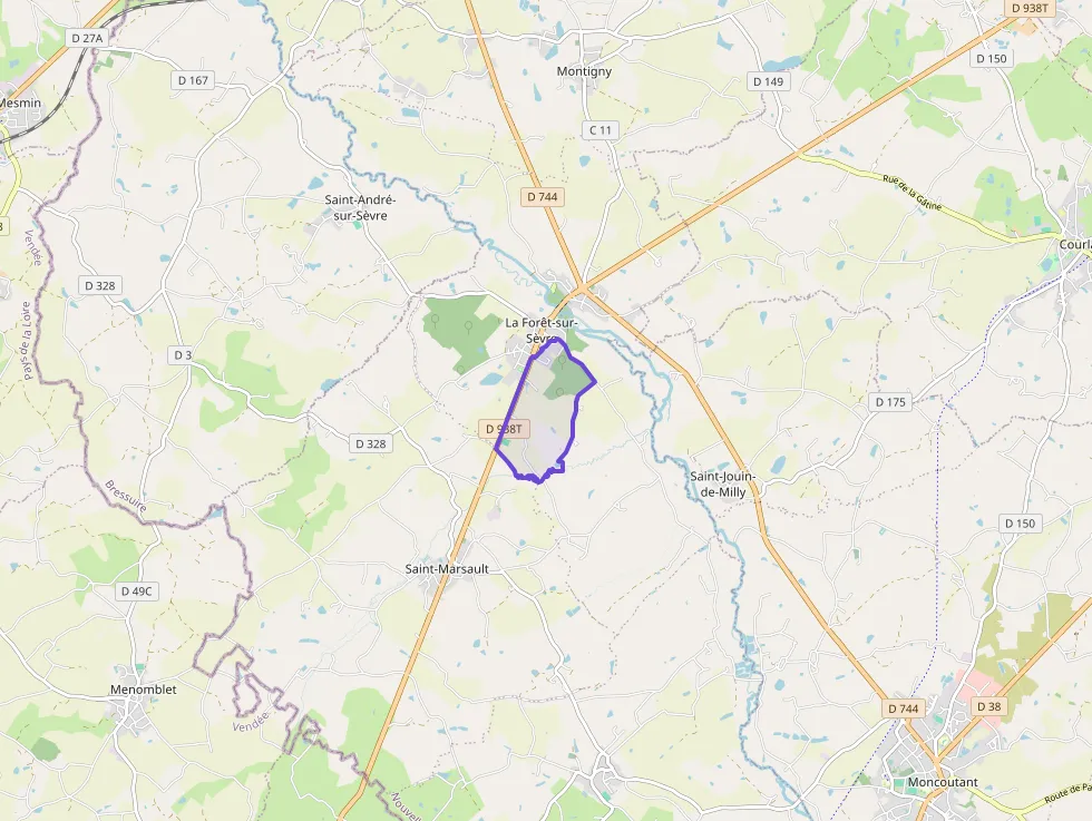 Maison 98 m² trois pièces à vendre à La Forêt-sur-Sèvre