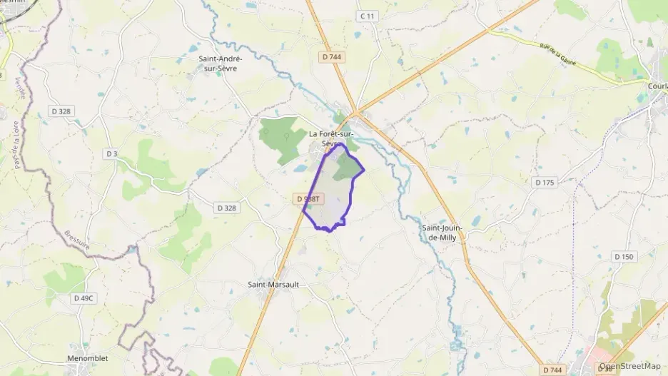 Maison 98 m² trois pièces à vendre à La Forêt-sur-Sèvre Maison 98 m² trois pièces à vendre à La Forêt-sur-Sèvre