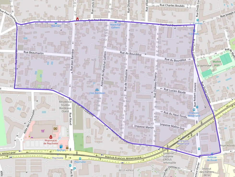 Maison 86 m² quatre pièces à vendre à Mérignac