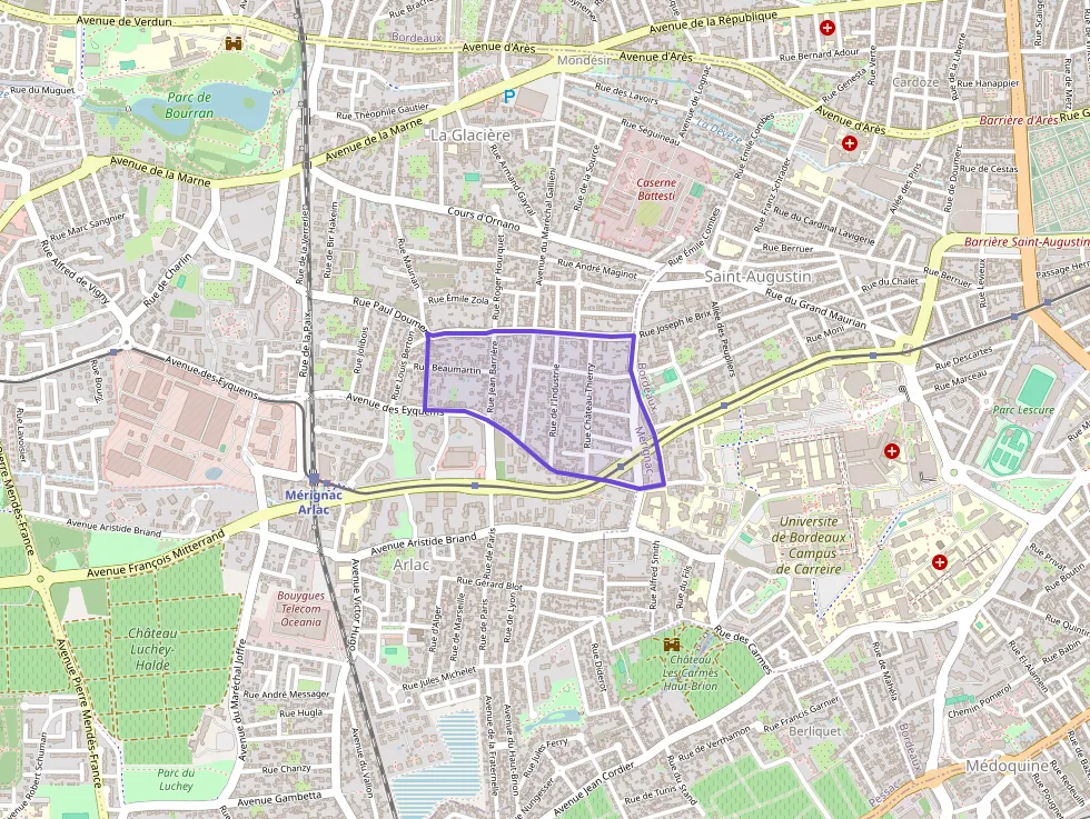 Maison 86 m² quatre pièces à vendre à Mérignac