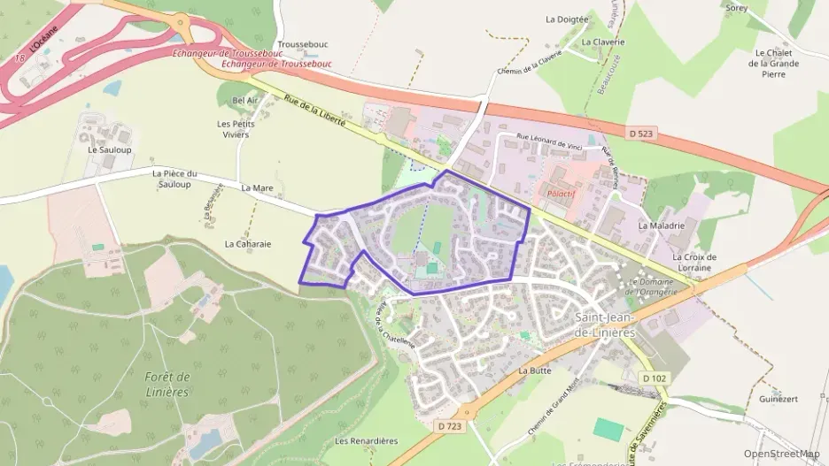 Maison 85 m² quatre pièces à vendre à Saint-Léger-de-Linières