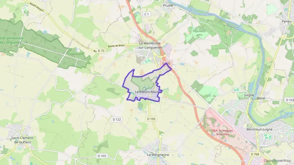 Maison 93 m² quatre pièces à vendre à Longuenée-en-Anjou