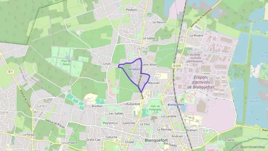 Maison 86 m² quatre pièces à vendre à Blanquefort