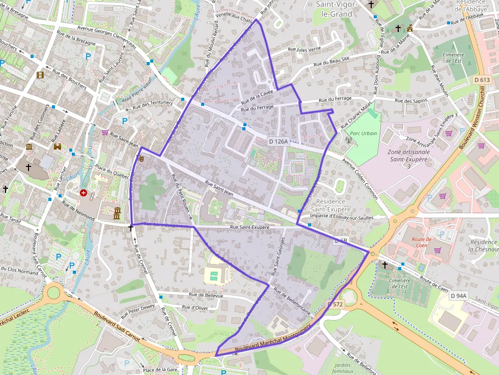 Maison 103 m² quatre pièces à vendre à Bayeux