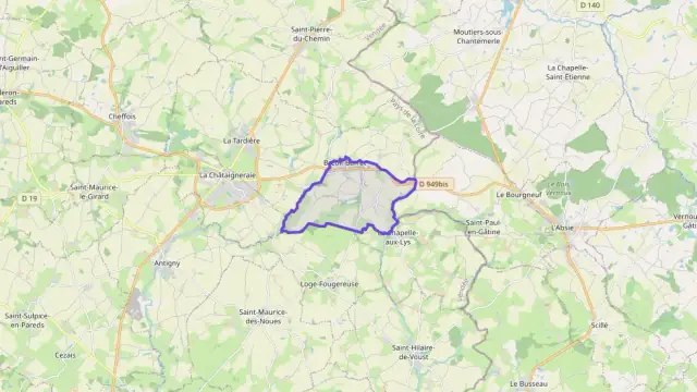 Maison 80 m² trois pièces à vendre à BREUIL-BARRET