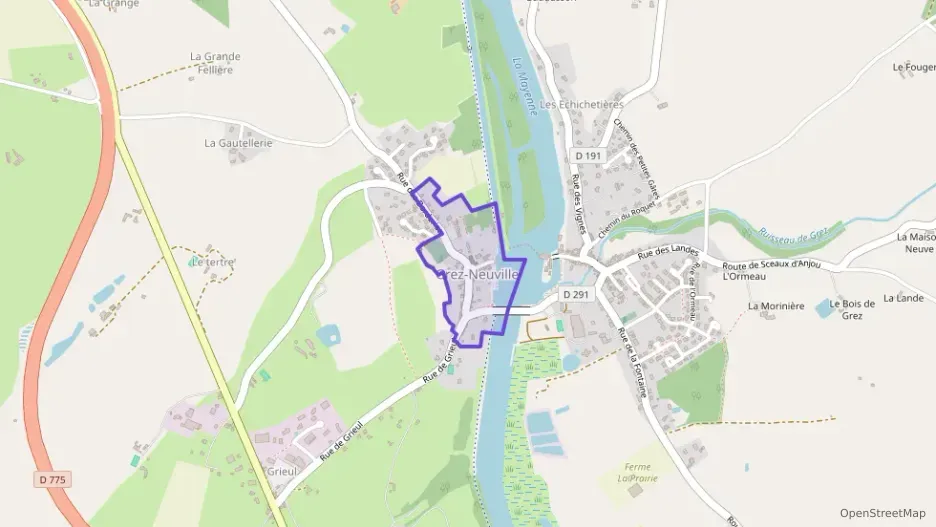 Maison 126 m² quatre pièces à vendre à Grez-Neuville