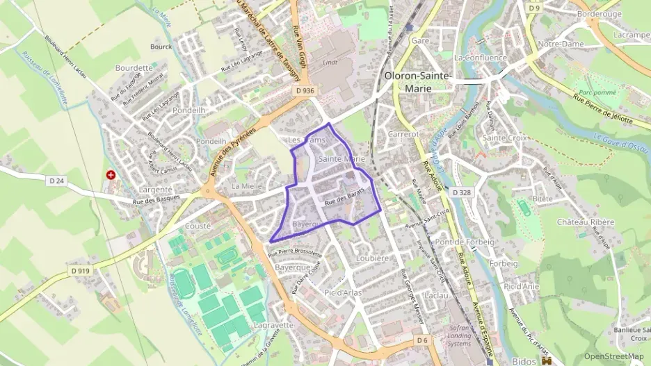 Maison 80 m² quatre pièces à vendre à Oloron-Sainte-Marie