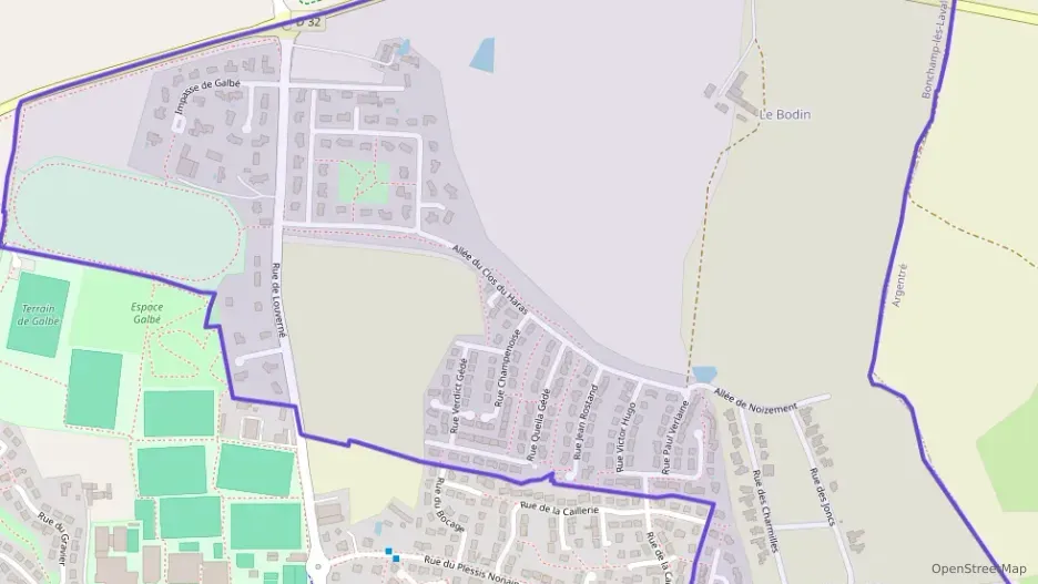 Maison 98 m² cinq pièces à vendre à Bonchamp-lès-Laval Maison 98 m² cinq pièces à vendre à Bonchamp-lès-Laval