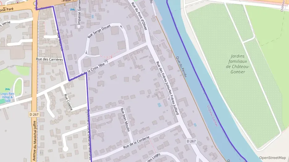 Maison 112 m² six pièces à vendre à Château-Gontier-sur-Mayenne Maison 112 m² six pièces à vendre à Château-Gontier-sur-Mayenne