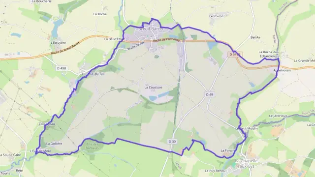 Maison 97 m² trois pièces à vendre à BREUIL-BARRET