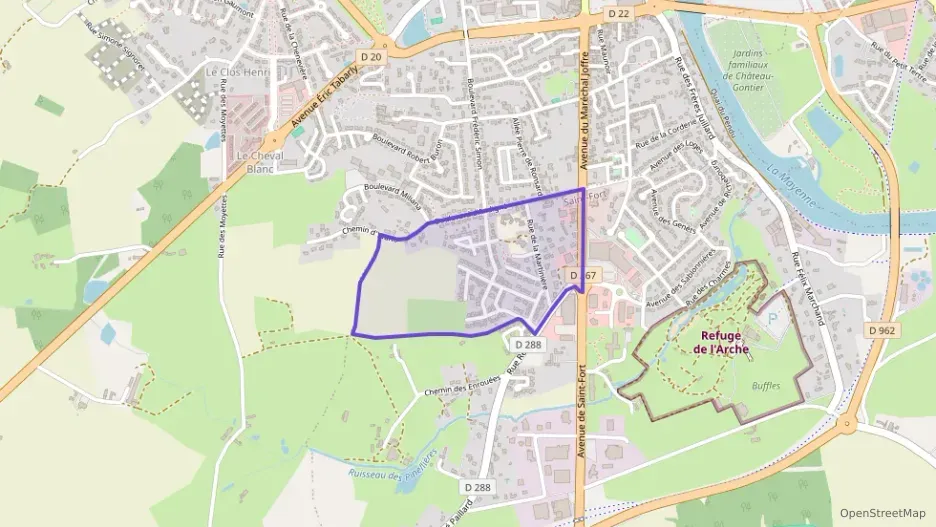 Maison 68 m² trois pièces à vendre à Château-Gontier-sur-Mayenne Maison 68 m² trois pièces à vendre à Château-Gontier-sur-Mayenne