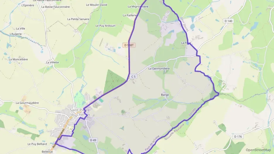 Maison 78 m² quatre pièces à vendre à Saint-Pierre-du-Chemin Maison 78 m² quatre pièces à vendre à Saint-Pierre-du-Chemin