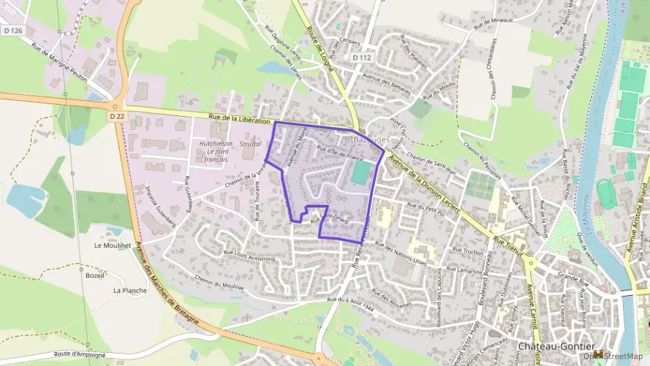 Maison 100 m² cinq pièces à vendre à Château-Gontier-sur-Mayenne Maison 100 m² cinq pièces à vendre à Château-Gontier-sur-Mayenne