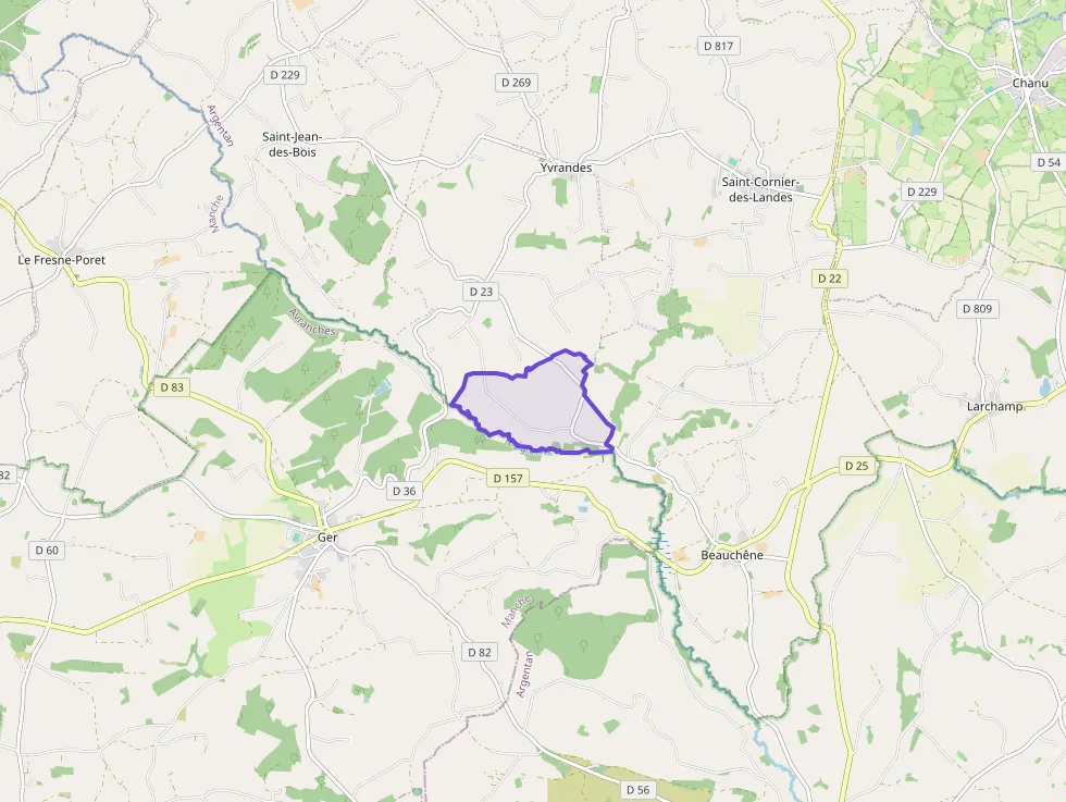 Maison 60 m² quatre pièces à vendre à Tinchebray-Bocage