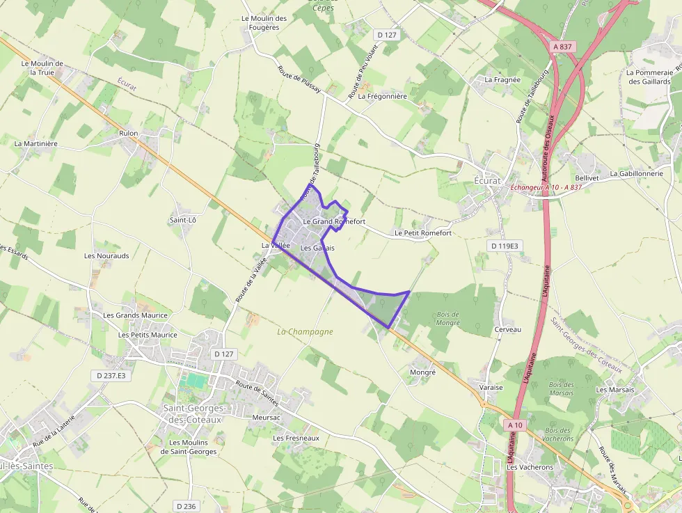 Maison 100 m² trois pièces à vendre à Saint-Georges-des-Coteaux