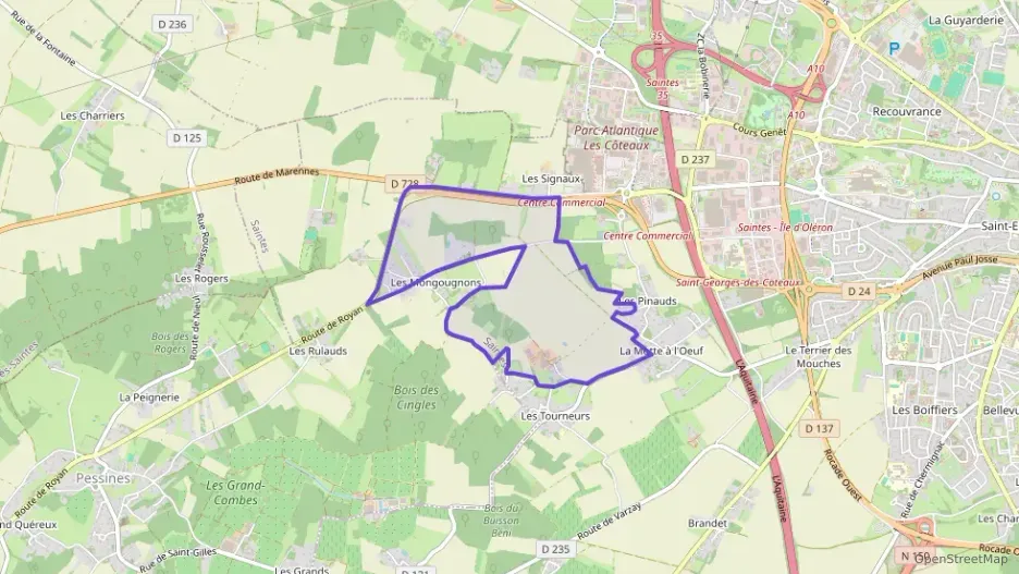 Maison 94 m² quatre pièces à vendre à Saintes Maison 94 m² quatre pièces à vendre à Saintes