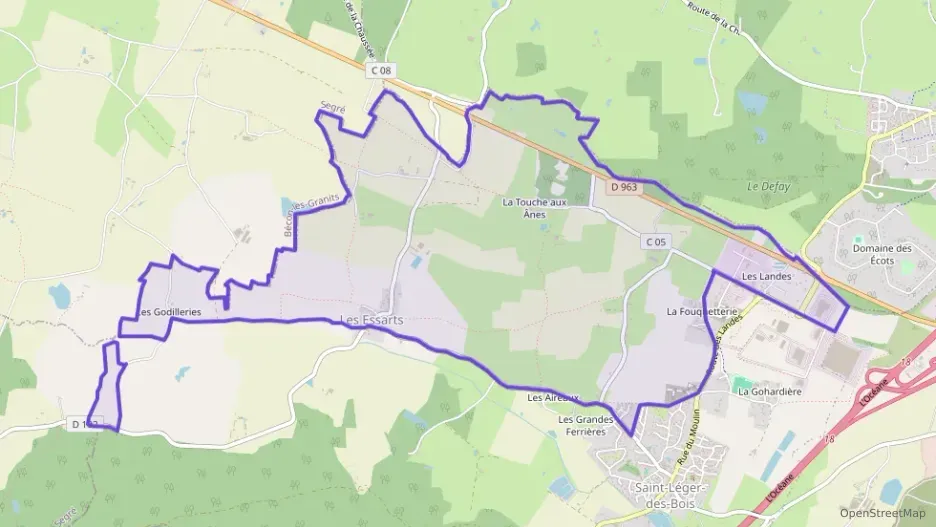 Maison 95 m² trois pièces à vendre à Saint-Léger-de-Linières Maison 95 m² trois pièces à vendre à Saint-Léger-de-Linières