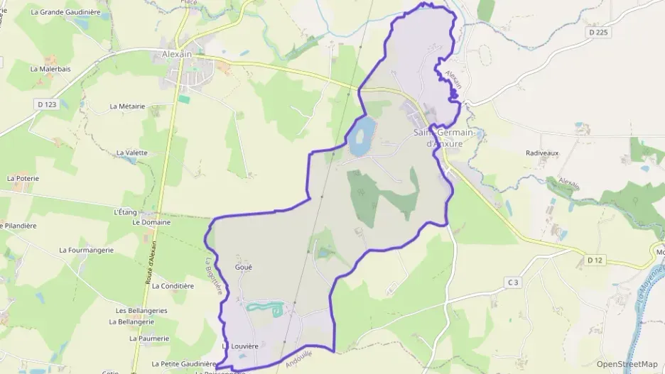 Maison 109 m² six pièces à vendre à Saint-Germain-d`Anxure Maison 109 m² six pièces à vendre à Saint-Germain-d`Anxure